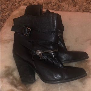 Joe’s Jeans leather booties